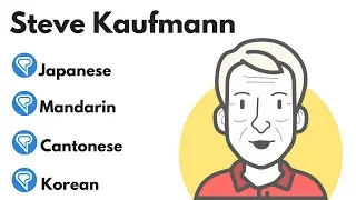 Speaking Asian Languages: Japanese, Mandarin, Cantonese & Korean