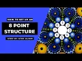 HOW TO SET UP AN 8 POINT MANDALA STRUCTURE