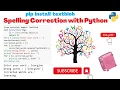 Day 20 Spelling Correction with Python