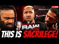 SOLO SIKOA COMMITS SACRILEGE SPIKES ROMAN REIGNS WWE RAW 26 Review