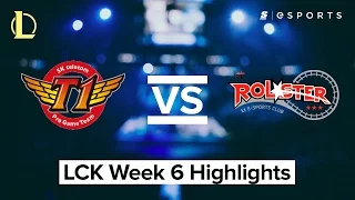 HIGHLIGHTS: SK Telecom vs KT Rolster (2017 LCK Spring)