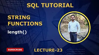 Length Function in SQL Find String Length SQL Tutorial Part 23