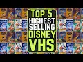 Top 5 Highest-Selling Disney VHS Tapes on eBay Rare Vintage Collectors Items