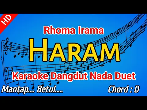 Download MP3 HARAM - Rhoma Irama | KARAOKE TANPA VOCAL