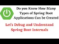 Types of Spring Boot Applications Standalone Web and WebFlux Let s Debug
