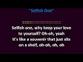 Jackie Ross - Selfish One