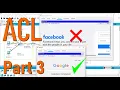 Access Control List ACL Part 3 DNS and Web Server