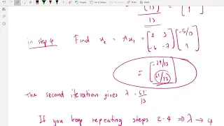 Ep 3 Power method lecture note and MATLAB programming