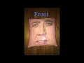 MOMIKA Nicolas Cage Sequin Pillow