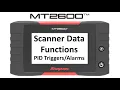 Scanner Data - Triggers Alarms MT2600 Training Snap-on Diagnostics