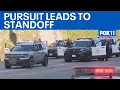Download Lagu LAPD standoff with naked driver in Brentwood  | FOX 11 LA