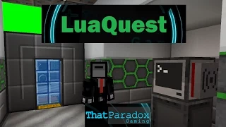 luaQuest Adventure Map and ComputerCraft LUA tutorial progress