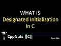 Designated Initialization In C