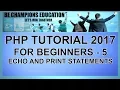 PHP Tutorial for Beginners - 5