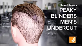 arthur shelby peaky blinders undercut mens haircut tutorial
