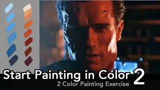 Two Color Painting Exercise Movie Screencaps