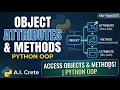 AI-Topic033 Accessing Object Attributes Methods in Python OOP Tutorial AI