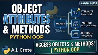 AI-Topic033 Accessing Object Attributes Methods in Python OOP Tutorial AI