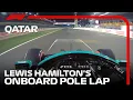 Lewis Hamilton s Onboard Pole Lap 2021 Qatar Grand Prix Pirelli
