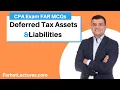 Deferred Tax Assets and Liabilities CPA exam Questions