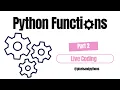 Python Functions in Action Part 2 Live Coding Beginner Guide