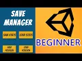 CUSTOM SAVE MANAGER No PlayerPrefs - Beginner Tutorial