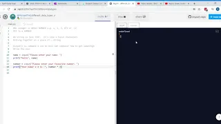 Data types in Python integers strings and input