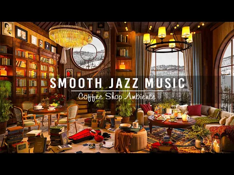 Download MP3 Cozy Coffee Shop Ambience \u0026 Smooth Jazz Instrumental Music ☕ Jazz Relaxing Music to Working,Studying