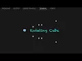 Rotating 3D Cube