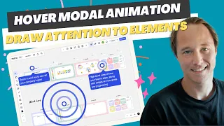 Highlight elements on your website Pin pulse modal animation Webflow interactions