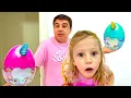 Download Lagu Nastya and Stacy Toys and Surprises competition for kids