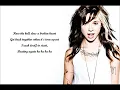 Christina Perri Bluebird - lyrics on screen