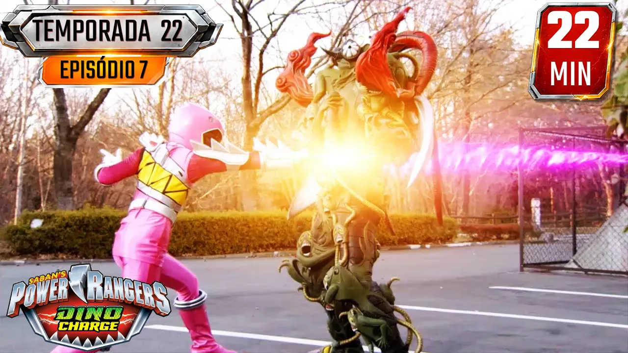 O Zord Adormecido | Dino Charge | E07 | Episódio Completo | Power Rangers para Crianças