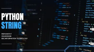 Python String Functions Explained in Tamil Easy Tutorial