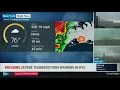 The Weather Channel Severe Weather Coverage On The Severe Storms In NYC 3 50PM - 5 00PM 21