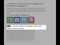 Capturing specific elements and scrolling content in FireShot using CTRL