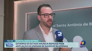 Governo do Estado anuncia repasse para ampliação da unidade de saúde