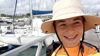 Boat life. I learn from Greg in Martinique