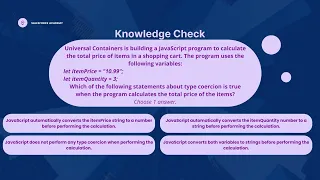 VARIABLES TYPES AND COLLECTIONS Part 3 - Javascript Developer Certification