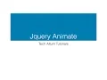 Jquery Animate Function - jquery animation