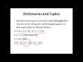 Python Application Programming - Tuples and Regular Expressions