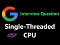 Single-Threaded CPU - Priority Queue