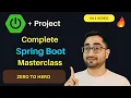 Complete Java Spring Boot Tutorial REST API With Thymeleaf Hands On With Project
