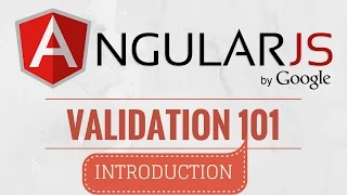 AngularJS Validation Tutorial - Introduction to Form Validation