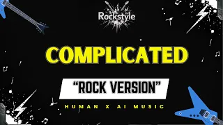 avril lavigne complicated rock style cover with lyrics 