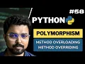 58 Polymorphism in Python Method overloading and overriding Python for Beginners in Hindi