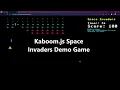 Space Invaders Kaboom js Demo Game