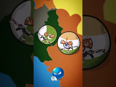 Peaceful South Asia 💀☠️ || South Asian countries' relations || #shorts #viral #trending