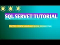 Part 55 Error handling in sql server 2000