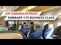 Air Canada Express Embraer 175 Business Class Montreal to Newark